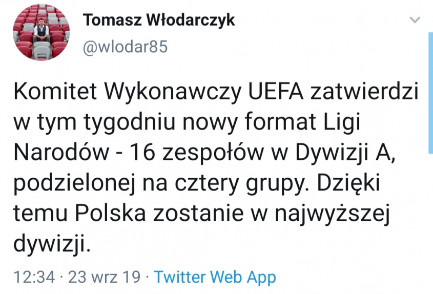 Jerzy Brzęczek UTRZYMAŁ Polskę w Dywizji A Ligi Narodów